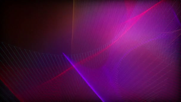 Modern Wireframe Abstract Background Loop — Stock Video