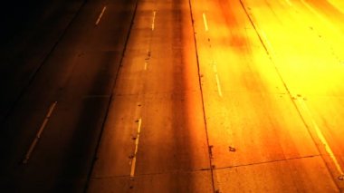 Gece trafik otoyol