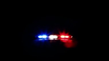 Polis arabanın ışıkları