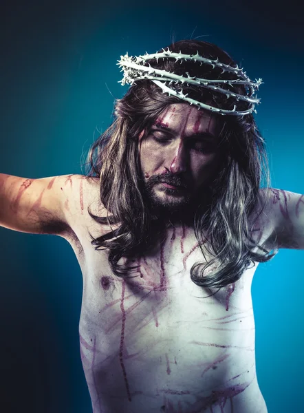 Vertegenwoordiging van Jezus Christus — Stockfoto