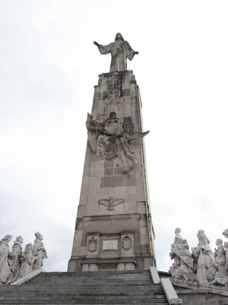 塞罗·德洛斯·洛杉矶在马德里的格塔夫纪念碑揭幕 — 图库照片