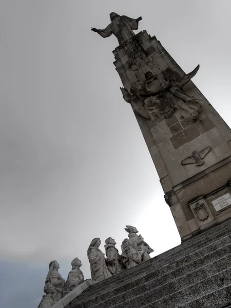 Cerro de los Angeles em Getafe, Madrid. monumento inaugurado por — Fotografia de Stock