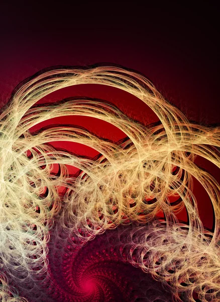 幻想的な抽象的な波. — ストック写真
