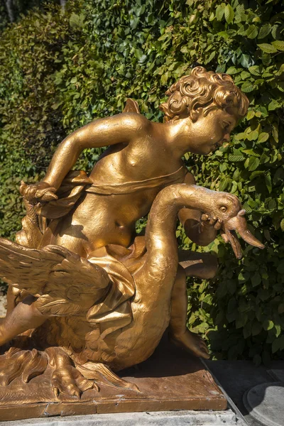 Fountain in segovia palace — Stock Photo, Image