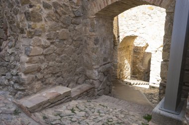 Kale Ortaçağ Kalesi, Consuegra Toledo il,