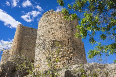 Ortaçağ Kalesi Consuegra Toledo il Sp kule
