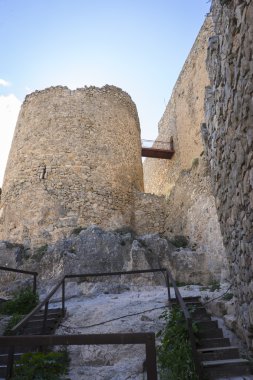 Ortaçağ Kalesi Consuegra, Toledo, İspanya ili
