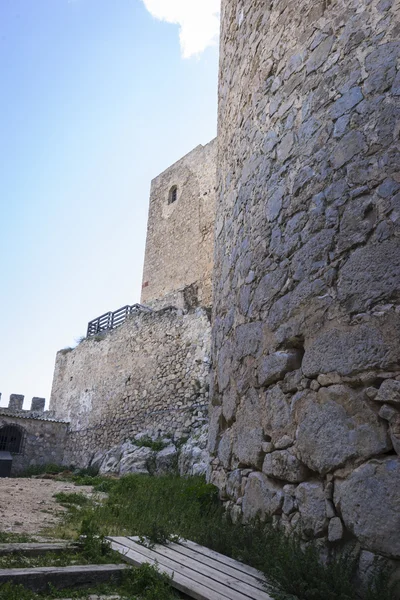 Średniowieczny zamek Consuegra w prowincji Toledo, Hiszpania — Zdjęcie stockowe