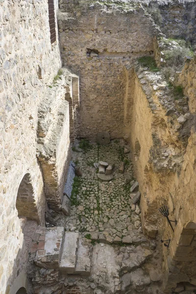 Średniowieczny zamek Consuegra w prowincji Toledo, Hiszpania — Zdjęcie stockowe