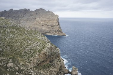 kayalıklardan Formentor, bölge S Mallorca Adası kuzeyinde