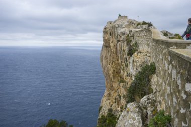 kayalar, Cape formentor Mallorca turistik bölgesinde görünümlerini