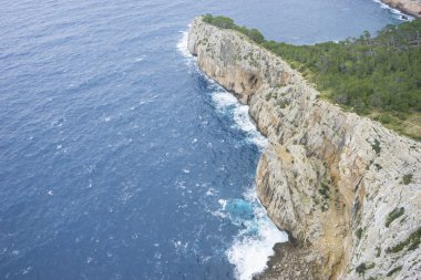 yaz, Cape formentor Mallorc turistik bölgesinde görünümlerini