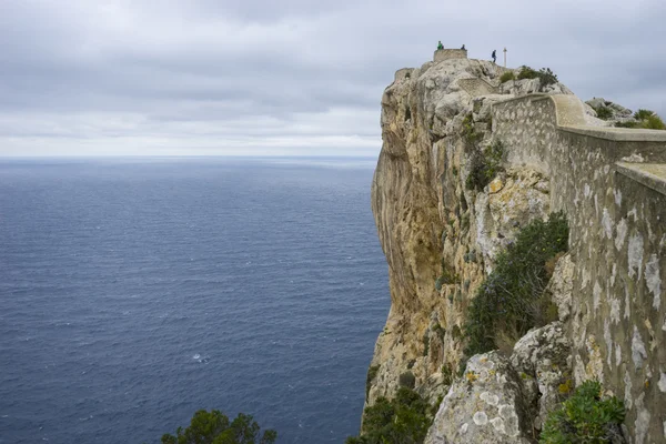 Uitzicht op Cape formentor in de toeristische regio van Mallorca, locat — Stockfoto