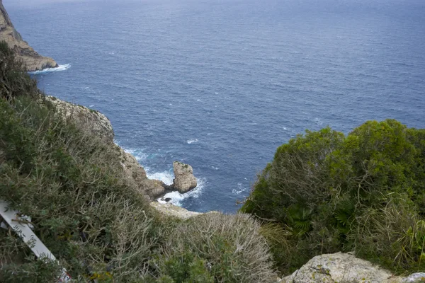 Views of Cape formentor in the tourist region of Mallorca, locat — Stock Photo, Image