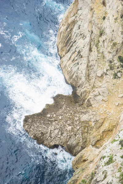 Utsikt över Cape formentor i turistregionen i Mallorca, husera — Stockfoto