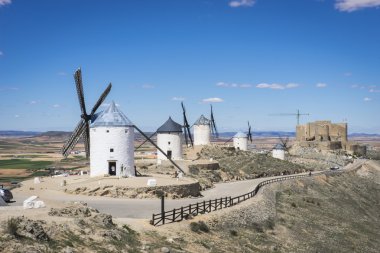 Ortaçağ, tahıl İspanya, Don Kişot, c efsanevi Kastilya fabrikaları