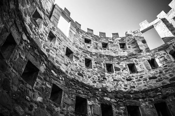 Burg mit Zinnen, Spanien — Stockfoto