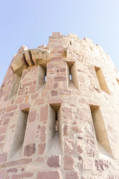 Burg mit Zinnen, Spanien — Stockfoto