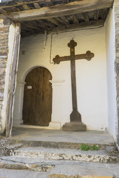 Porta della chiesa in provincia di Zamora — Foto Stock