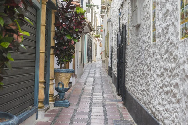 Tradycyjnej andaluzyjskiej ulicy — Zdjęcie stockowe