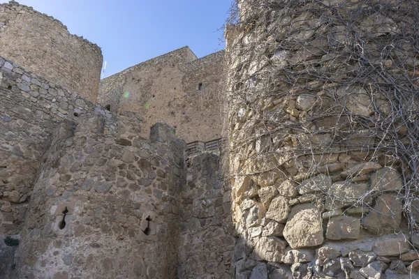 Vesting en kasteel van Consuegra — Stockfoto