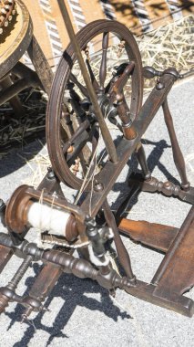 Üretimi, yün iplik, zanaat anc için geleneksel çıkrık