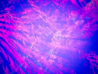 Yaratıcı arka plan, güçlü ve parlak güneş, dalgalar ve sinsi şekiller, reklam ve tasarımlar için dekoratif görüntü