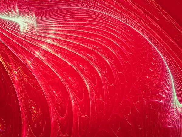 Fraktallı Tasarım Görüntüsü Yaratıcı Arkaplan Bitki Yaprakları Dalgalar Sinsi Şekiller — Stok fotoğraf