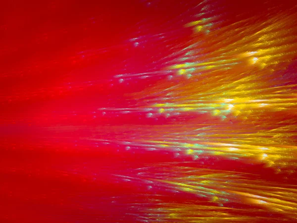 Творческий Фон Мощным Ярким Абстрактным Солнцем Волнами Синусоидальными Формами Декоративным — стоковое фото