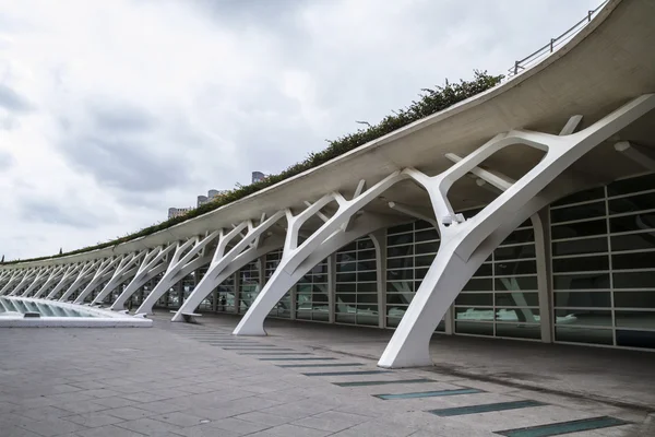 Moderna arquitectura museística en Valencia — Foto de Stock