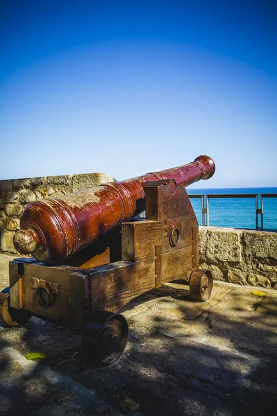 Cañón español — Foto de Stock