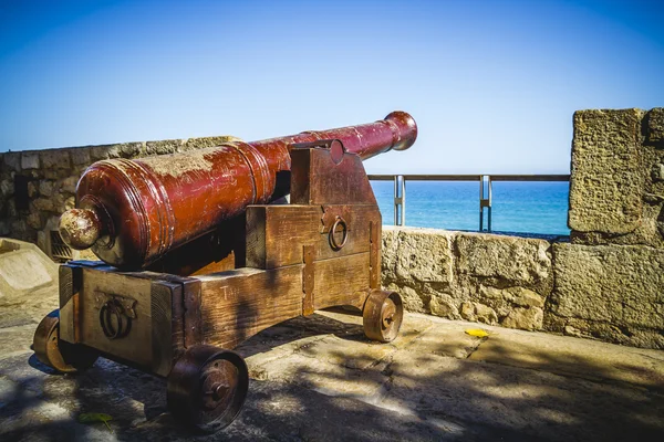 Spanische Kanone — Stockfoto