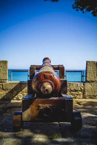 Spanische Kanone — Stockfoto