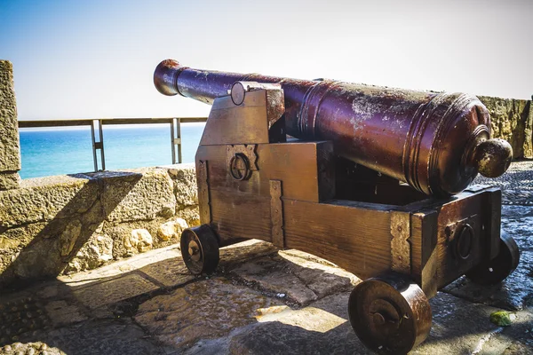 Spanische Kanone — Stockfoto