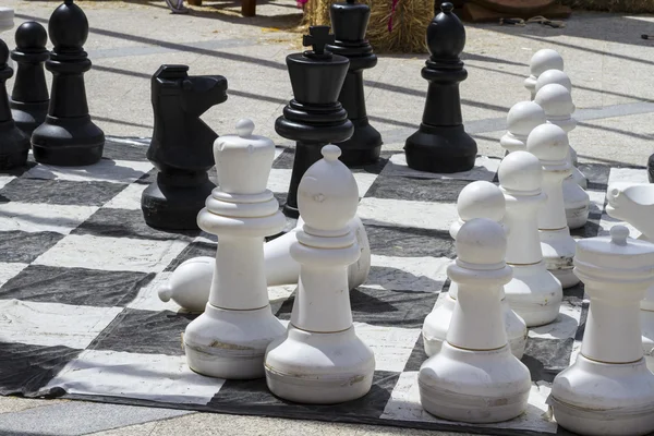 Giant chess games — Stock Photo, Image