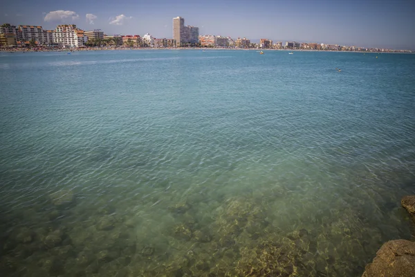 Peniscola-Stadt — Stockfoto