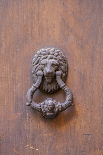 Batedor porta estilo medieval — Fotografia de Stock