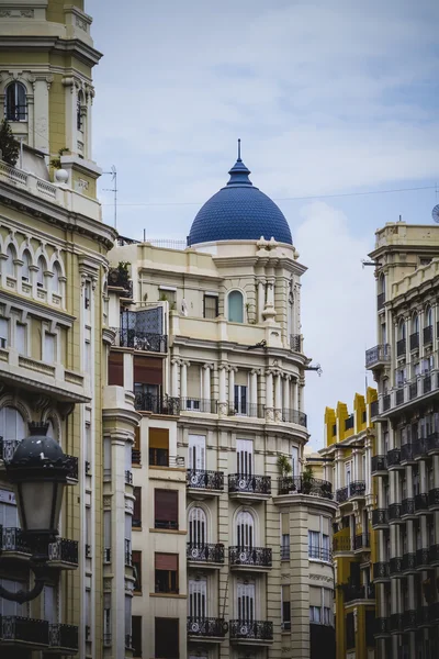 Architectuur van de Spaanse stad valencia — Stockfoto