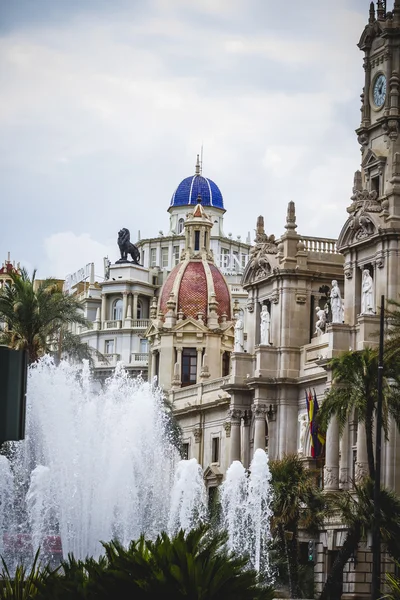 Architektur der spanischen Stadt Valencia — Stockfoto