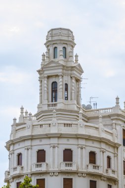 Valencia 'nın mimarisi.