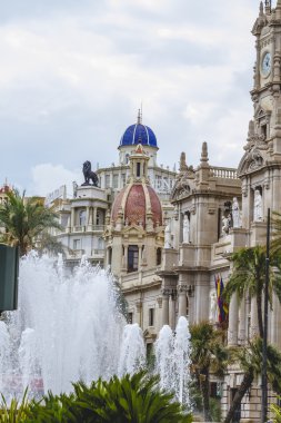 Valencia 'nın mimarisi.