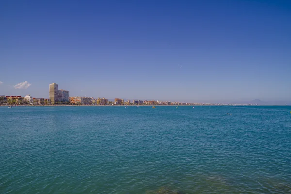 Peniscola stad i Spanien — Stockfoto