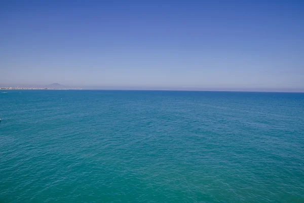 Peniscola stad i Spanien — Stockfoto