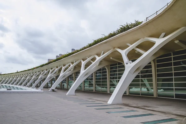 Architecture moderne de musée à Valence — Photo