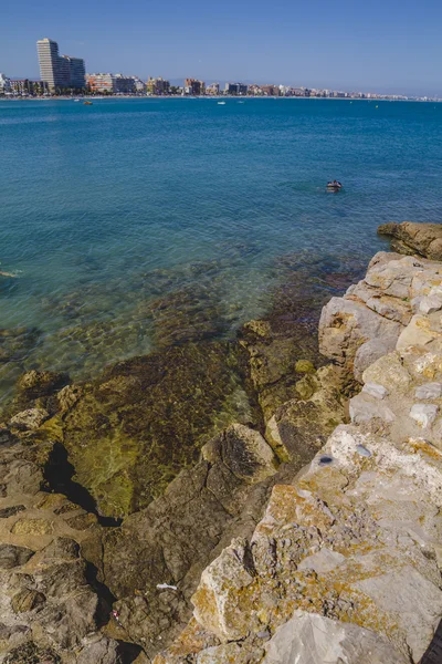 Peniscola stad i Spanien — Stockfoto