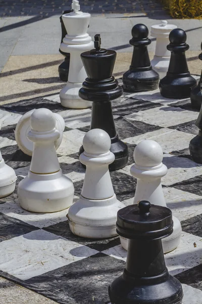 Giant chess games — Stock Photo, Image