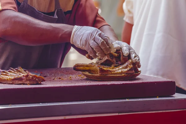 Medieval cook — Stock Photo, Image