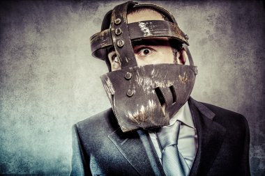 İşadamı Meksikalı güreşçi maskesi