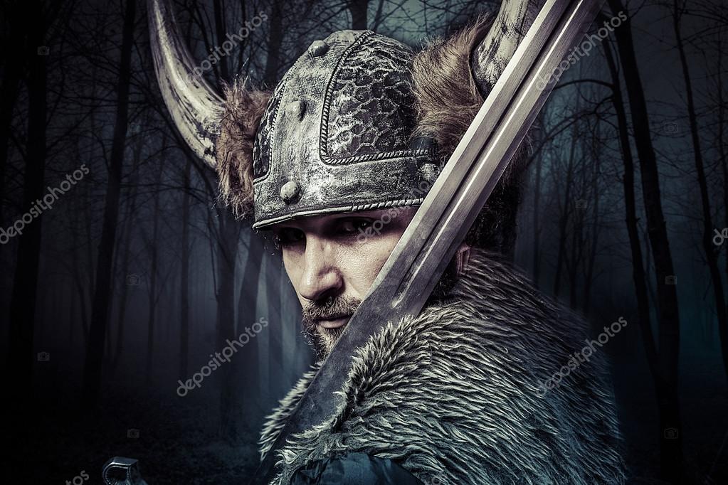 Viking warrior — Stock Photo © outsiderzone #53898929