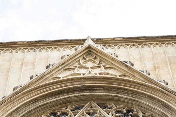 Ornaments and sculptures of Gothic style — Stock Photo, Image